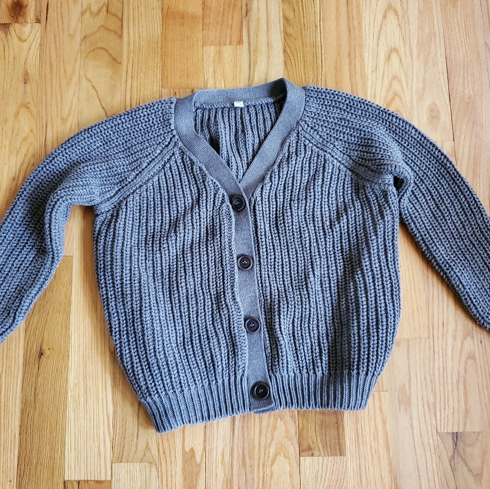 NUI Organics, medium, chunky cardigan